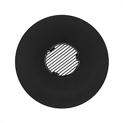 Blumfeldt Heat disck, kruhový nástavec na grilování s mřížkou pro grily s ø 57 cm, ocel, černý