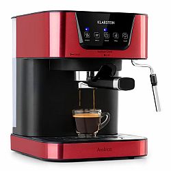 Klarstein Arabica, espresso kávovar, 1050 W, 15 bar, 1,5 l, dotykový ovládací panel, ušlechtilá ocel