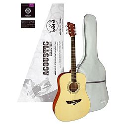 VGS Kytara Acoustic Selection Mistral Pack, pouzdro, ladička