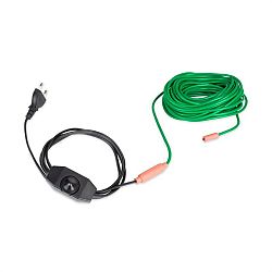Waldbeck Greenwire Select 12, topný kabel pro rostliny, 12m, s termostatem, IP68